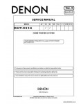 Сервисная инструкция DENON DHT-S514 V4