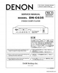 Сервисная инструкция DENON DN-C635 V3