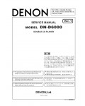Сервисная инструкция Denon DN-D6000