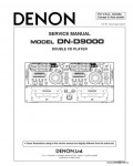 Сервисная инструкция DENON DN-D9000