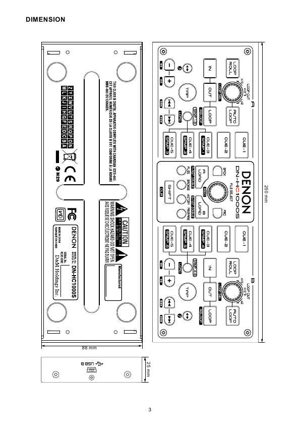 Сервисная инструкция Denon DN-HC1000S