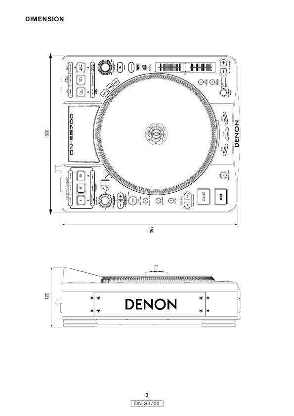 Сервисная инструкция Denon DN-S3700