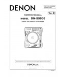 Сервисная инструкция Denon DN-S5000