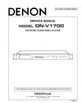 Сервисная инструкция Denon DN-V1700