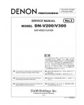 Сервисная инструкция Denon DN-V200, DN-V300
