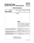 Сервисная инструкция Denon DN-X050