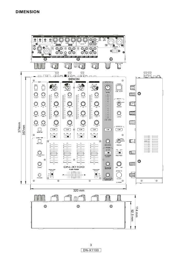 Сервисная инструкция Denon DN-X1100