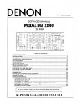 Сервисная инструкция Denon DN-X800