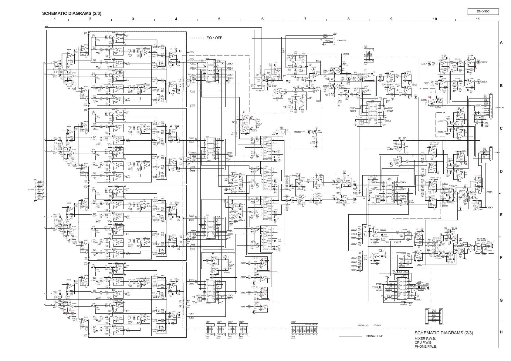 Сервисная инструкция Denon DN-X900 (schematic)