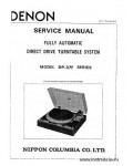 Сервисная инструкция DENON DP-37F