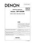 Сервисная инструкция Denon DP-500M VER.5