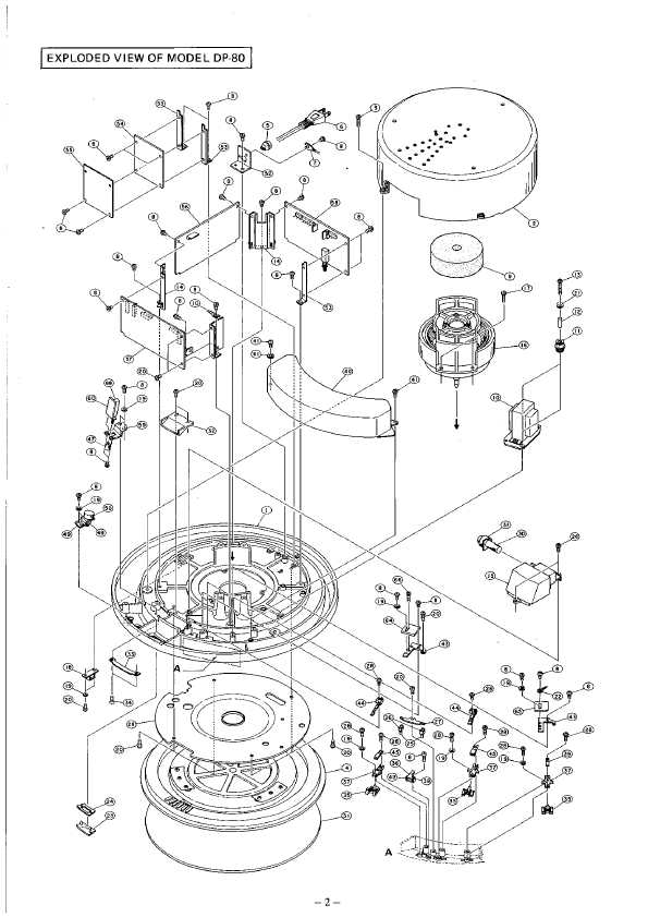 Сервисная инструкция Denon DP-80