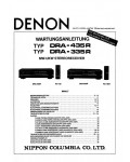 Сервисная инструкция Denon DRA-335R, DRA-435R