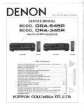Сервисная инструкция Denon DRA-365RD, DRA-565RD