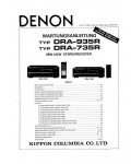Сервисная инструкция Denon DRA-735R, DRA-935R
