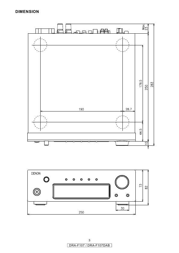 Сервисная инструкция Denon DRA-F107