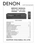 Сервисная инструкция Denon DTR-2000