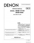 Сервисная инструкция DENON DVD-1710, 555 V2