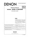 Сервисная инструкция Denon DVD-1720/556 VER.4