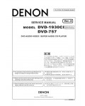 Сервисная инструкция Denon DVD-1930CI, DVD-757