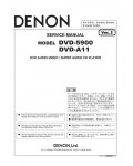Сервисная инструкция Denon DVD-5900, DVD-A11