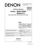 Сервисная инструкция DENON DVD-5900, A11 V4