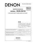 Сервисная инструкция Denon DVD-5910CI, DVD-A1XVA