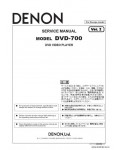 Сервисная инструкция DENON DVD-700 V2, EU