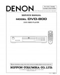 Сервисная инструкция Denon DVD-800