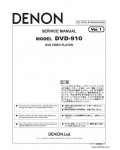 Сервисная инструкция DENON DVD-910 V1