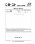 Сервисная инструкция DENON MC-3000 V4