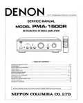 Сервисная инструкция Denon PMA-1500R