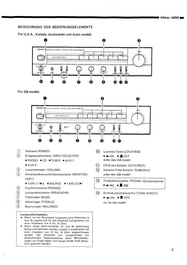 Сервисная инструкция Denon PMA-320 DE