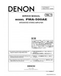 Сервисная инструкция DENON PMA-500AE