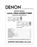 Сервисная инструкция Denon PMA-535R, PMA-735R