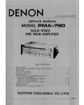 Сервисная инструкция Denon PMA-790