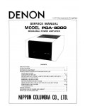 Сервисная инструкция Denon POA-8000