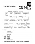 Сервисная инструкция Dual CS-741Q (de)