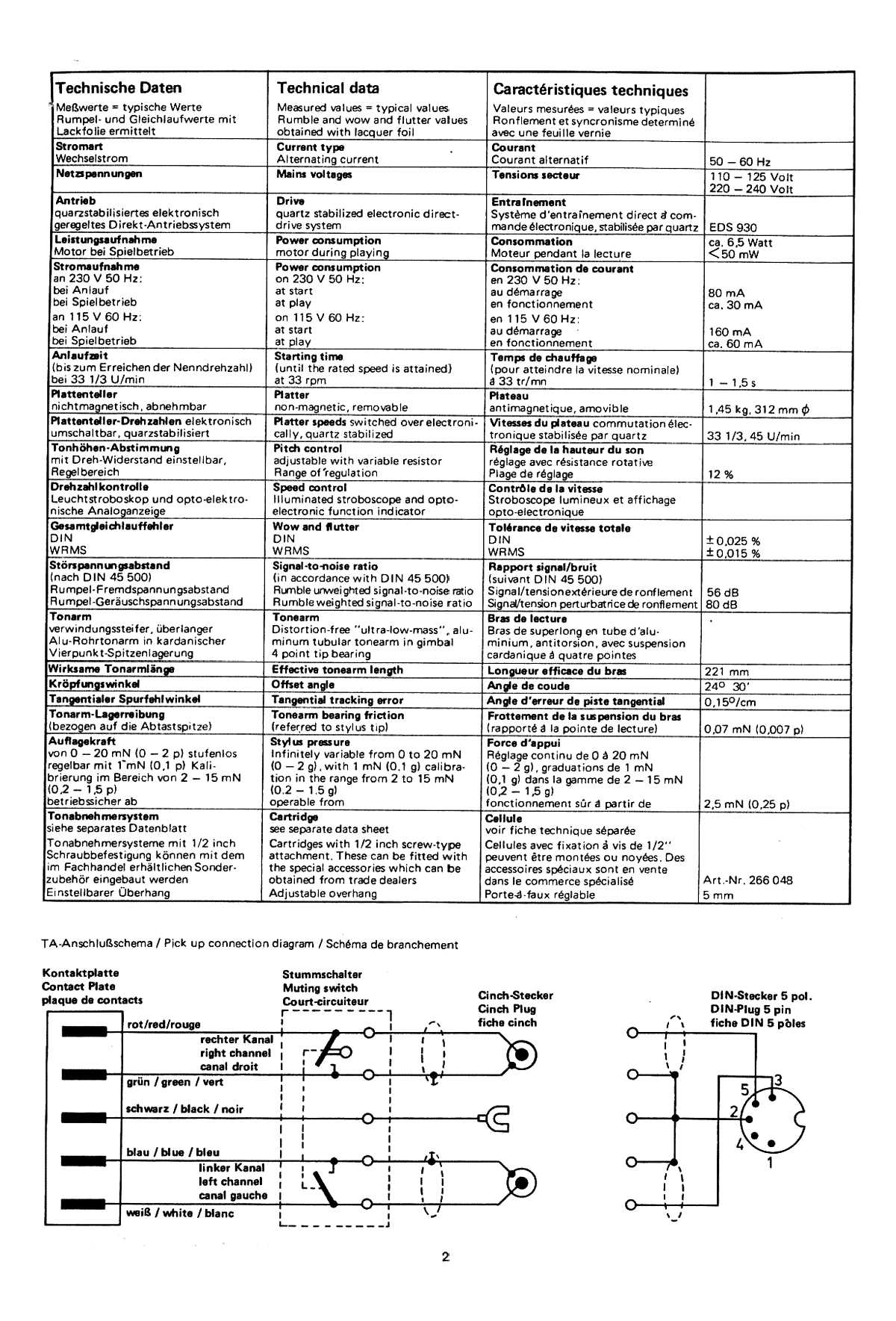 Сервисная инструкция Dual CS-741Q (de)