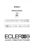 Сервисная инструкция Ecler ATA2-1