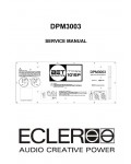 Сервисная инструкция Ecler DPM3003