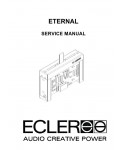 Сервисная инструкция Ecler ETERNAL