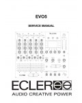 Сервисная инструкция Ecler EVO5