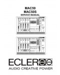 Сервисная инструкция Ecler MAC50, MAC50S