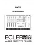 Сервисная инструкция Ecler MAC55