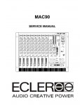 Сервисная инструкция Ecler MAC90