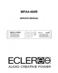 Сервисная инструкция Ecler MPA4-400R