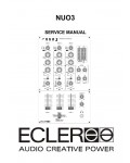Сервисная инструкция Ecler NUO3