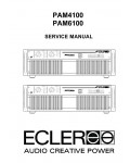 Сервисная инструкция Ecler PAM4100, PAM6100