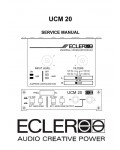 Сервисная инструкция Ecler UCM-20